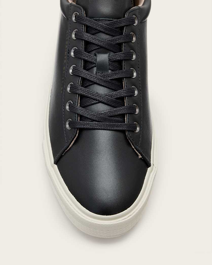 Brody Leather Low Top Trainers
